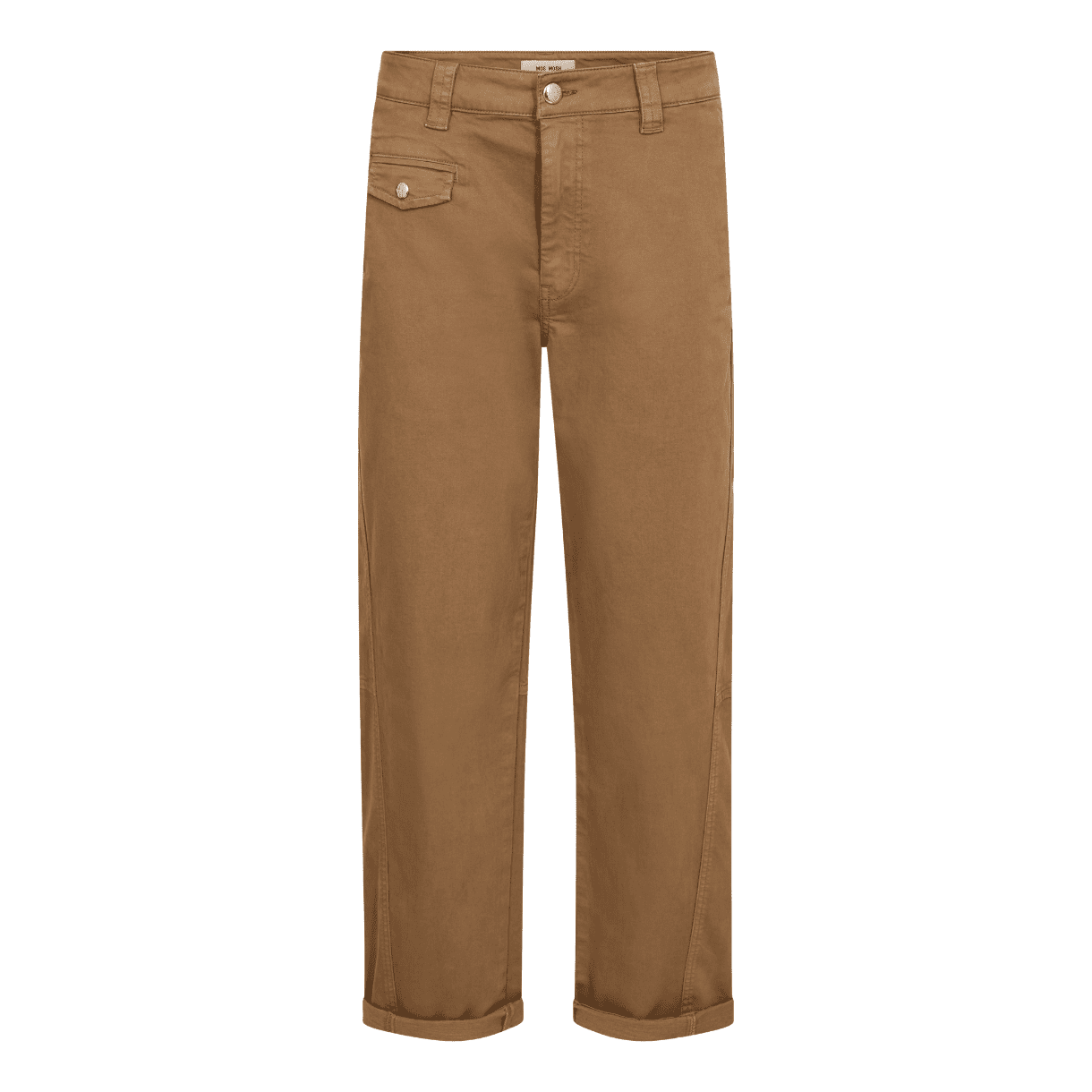 Mos Mosh Bukser - MMAymen Len Pant - Dark Camel 25