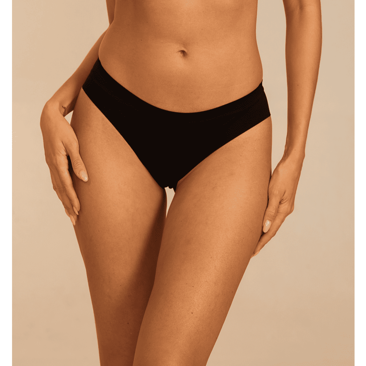 FemiFemme Trusse - Invisible Soft Brazilian - Sort XL