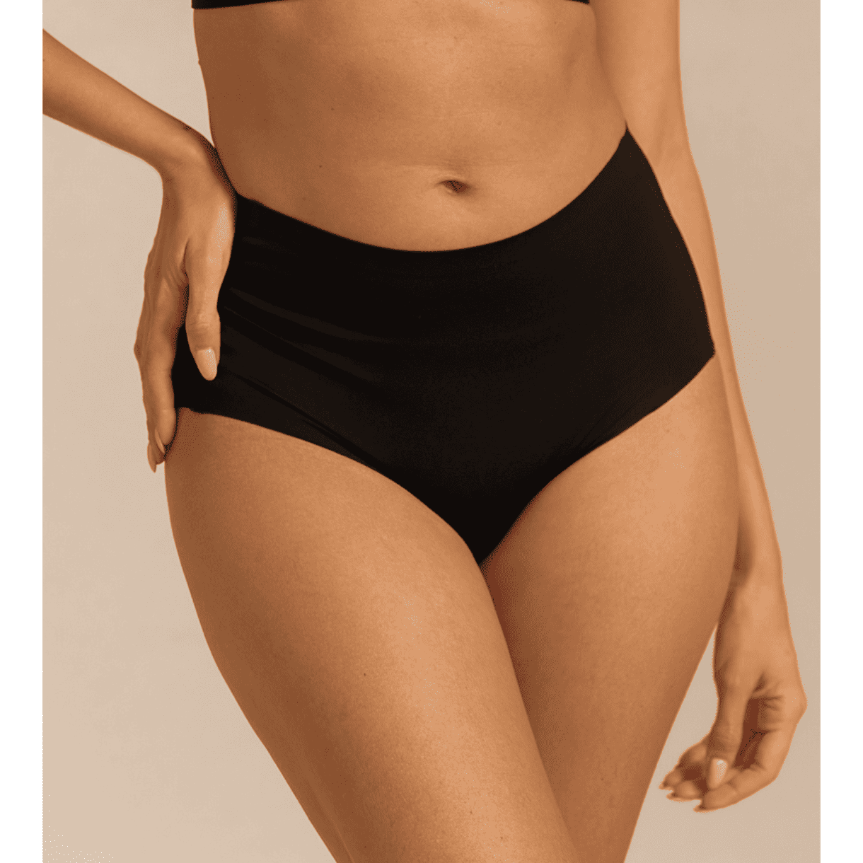 FemiFemme Trusse - Invisible Highwaist Maxi Trusse - Black S