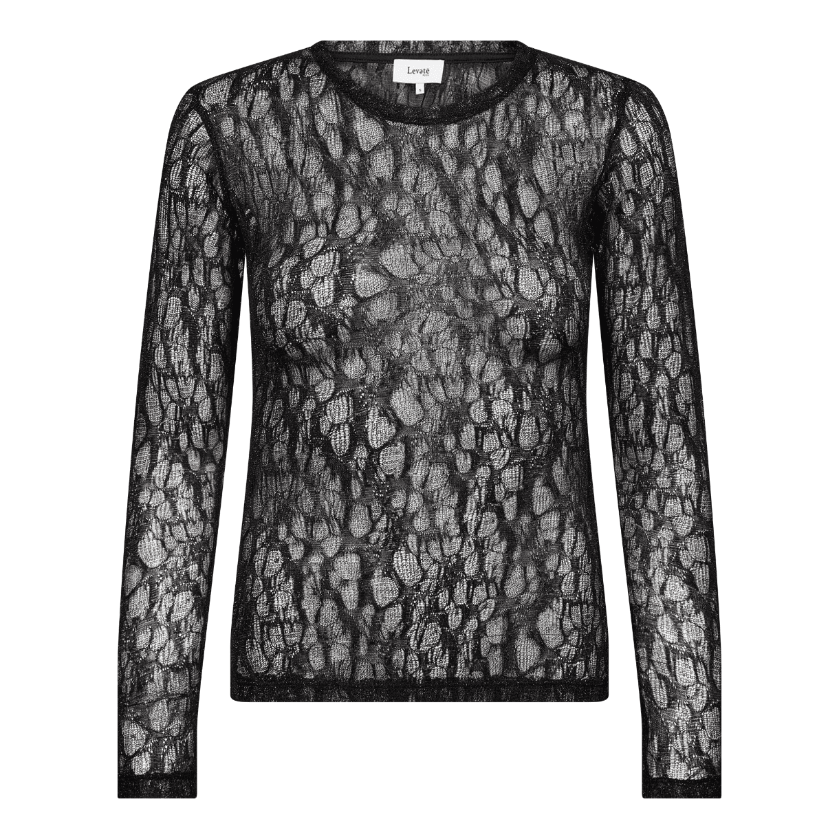 Leveté Room T-Shirt - LR-Urina 1 - Black Combi XL