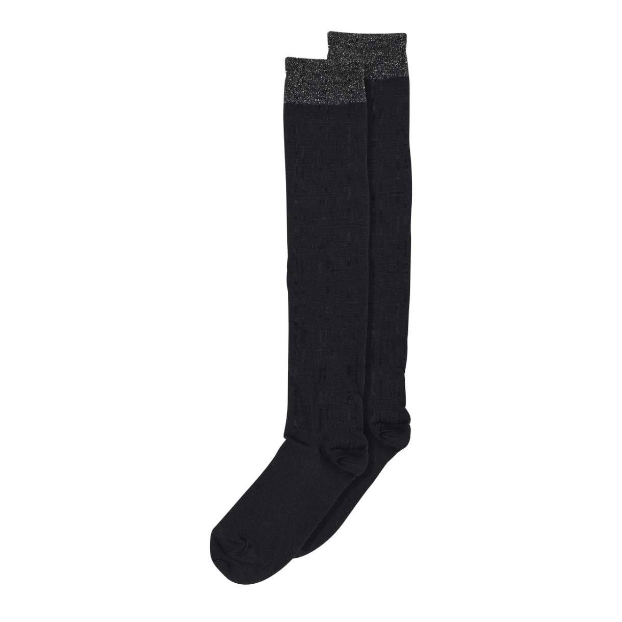 MP Strømper - Wool/Silk Knee Socks - Black 37/39