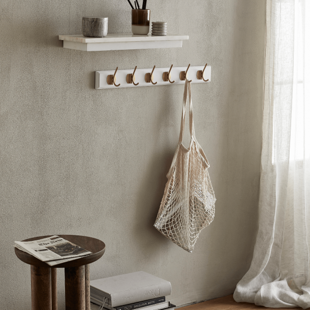 Nordal Edgy Knager�kke - White 60 cm.