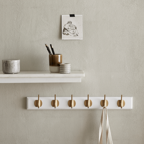 Nordal Edgy Knager�kke - White 60 cm.