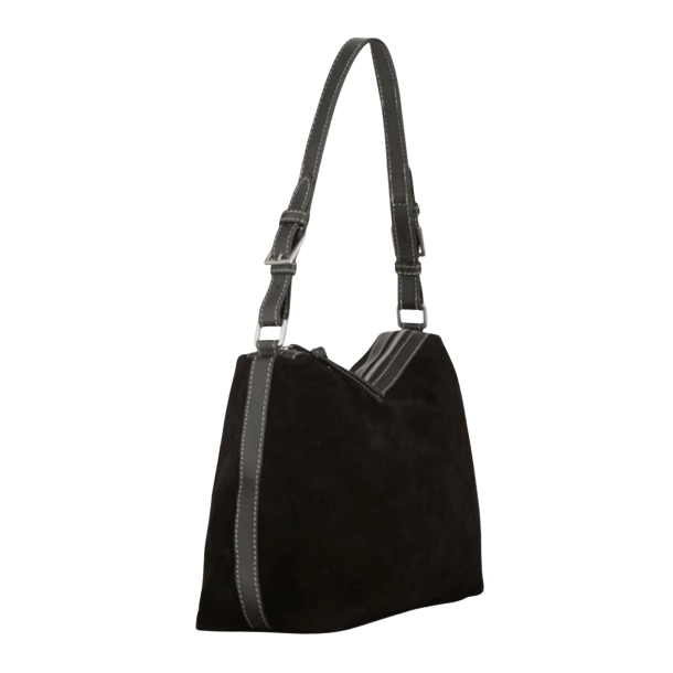 Becks�ndergaard Taske - Suede Ginni Medi Bag - Black