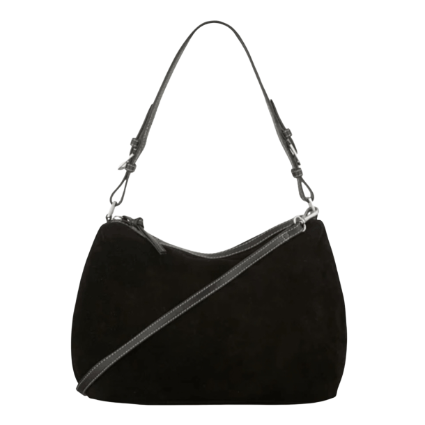 Becks�ndergaard Taske - Suede Ginni Medi Bag - Black