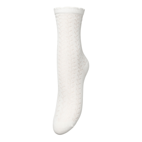 Becks�ndergaard Str�mper - Leofa Cotta Sock - Birch White