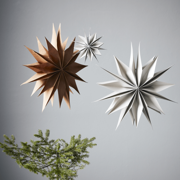 House Doctor Julepynt - Star, Capella - Natural