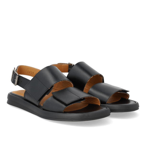 Angulus Sandal - Sandal med sp�nde og velcro - Black