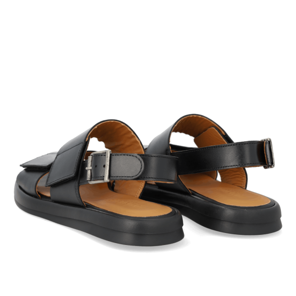 Angulus Sandal - Sandal med sp�nde og velcro - Black