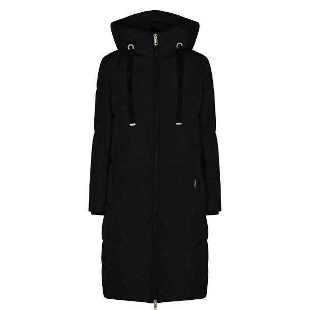 Mos Mosh Jakke - Nova Square Down Coat - Black