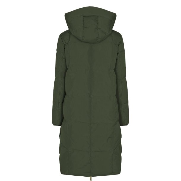 Mos Mosh Jakke - Nova Square Down Coat - Forest Night