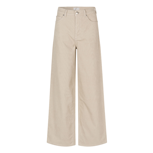 Five Units Bukser - AbbyFV - Winter White Corduroy
