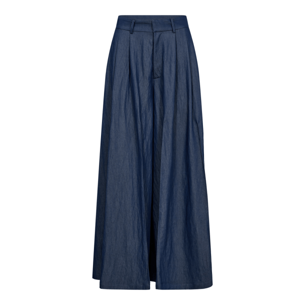 Co'couture Bukser - AbiolaCC Skirt Pant - Denim Blue