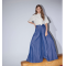 Co'couture Bukser - AbiolaCC Skirt Pant - Denim Blue