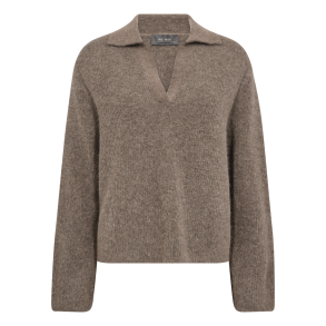 Mos Mosh Strik - MMThora Aidy Polo Knit - Falcon