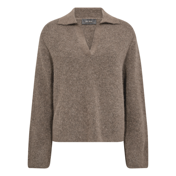 Mos Mosh Strik - MMThora Aidy Polo Knit - Falcon
