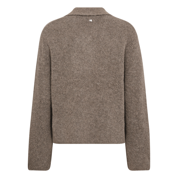 Mos Mosh Strik - MMThora Aidy Polo Knit - Falcon