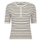 Mos Mosh T-shirt - MMAliz Caliz Stripe SS Knit - India Ink