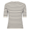 Mos Mosh T-shirt - MMAliz Caliz Stripe SS Knit - India Ink