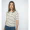 Mos Mosh T-shirt - MMAliz Caliz Stripe SS Knit - India Ink