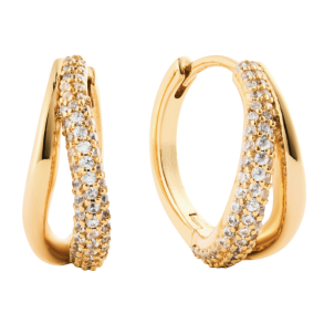 Sparv �reringe - All Set Hoops Earrings - Forgyldt