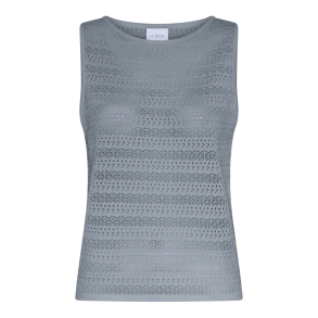 La Rouge Top - Alma Knit Top - Faded Blue