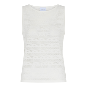 La Rouge Top - Alma Knit Top - Off White