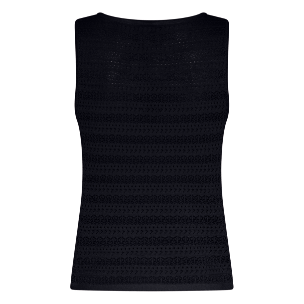 La Rouge Top - Alma Knit Top - Navy