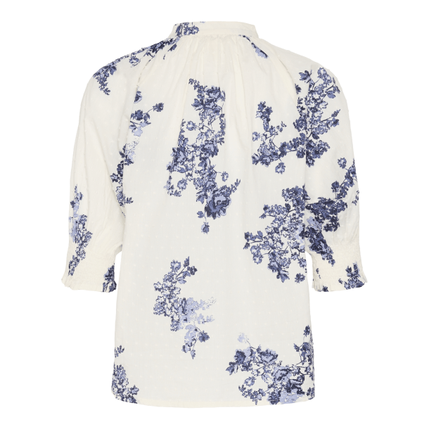 Part Two Skjorte - AlmerasPW Shirt - Blue Shadow Flower Print