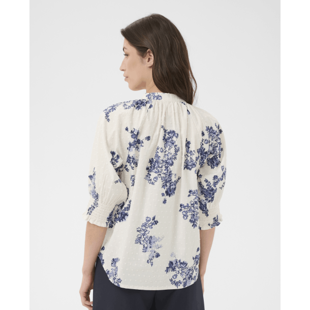 Part Two Skjorte - AlmerasPW Shirt - Blue Shadow Flower Print