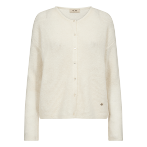 Mos Mosh Strik - MMAlmine Knit Cardigan - Ecru