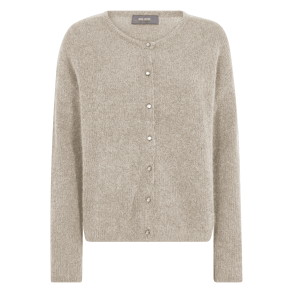 Mos Mosh Strik - MMAlmine Knit Cardigan - Feather Gray