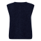 Mos Mosh Strik - MMAlmine Thora Knit Vest - Maritime Blue