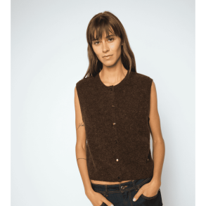 Mos Mosh Strik - MMAlmine Thora Knit Vest - Delicioso