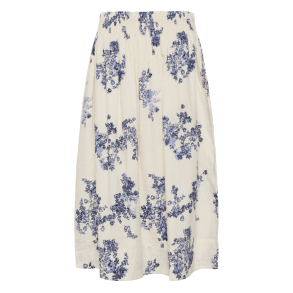 Part Two Nederdel - AmaiaPW Skirt - Blue Shadow Flower Print