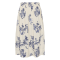 Part Two Nederdel - AmaiaPW Skirt - Blue Shadow Flower Print