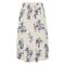 Part Two Nederdel - AmaiaPW Skirt - Blue Shadow Flower Print