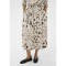 Part Two Nederdel - AmaiaPW Skirt - Black Dot Flower Print