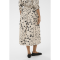 Part Two Nederdel - AmaiaPW Skirt - Black Dot Flower Print