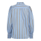 Co'couture Skjorte - AmoraCC Stripe V-Shirt - Pale Blue