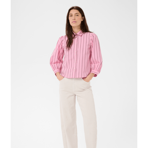Part Two Skjorte - AnaisPW Shirt - Pink Stripe
