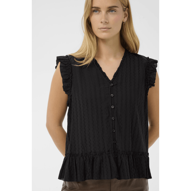 Part Two Bluse - AnekaPW Blouse - Black