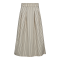 Co'couture Nederdel - SalvieCC Anya Pleat Skirt - White