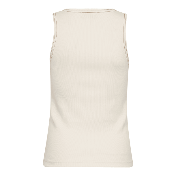 Mos Mosh Top - MMAra Rib Tank Top - Ecru