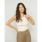 Mos Mosh Top - MMAra Rib Tank Top - Ecru