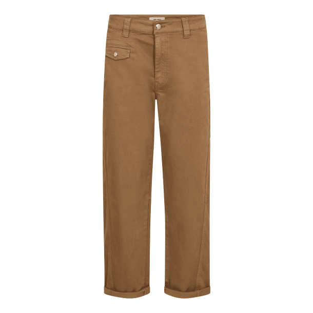 Mos Mosh Bukser - MMAymen Len Pant - Dark Camel