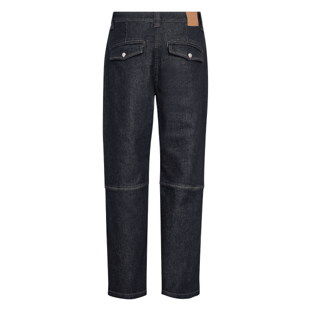 Mos Mosh Bukser - MMAymen Chino Denim Jeans - Dark Blue