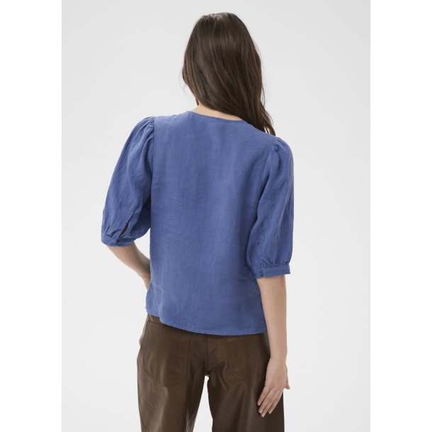 Part Two Skjorte - AzraPW Shirt - Blue Indigo