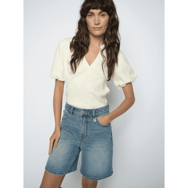 Mos Mosh Shorts - MMBati Denim Shorts - Blue