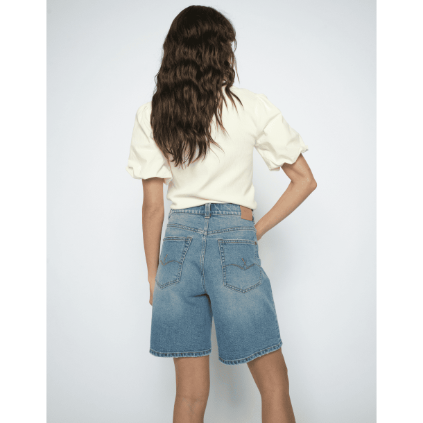 Mos Mosh Shorts - MMBati Denim Shorts - Blue